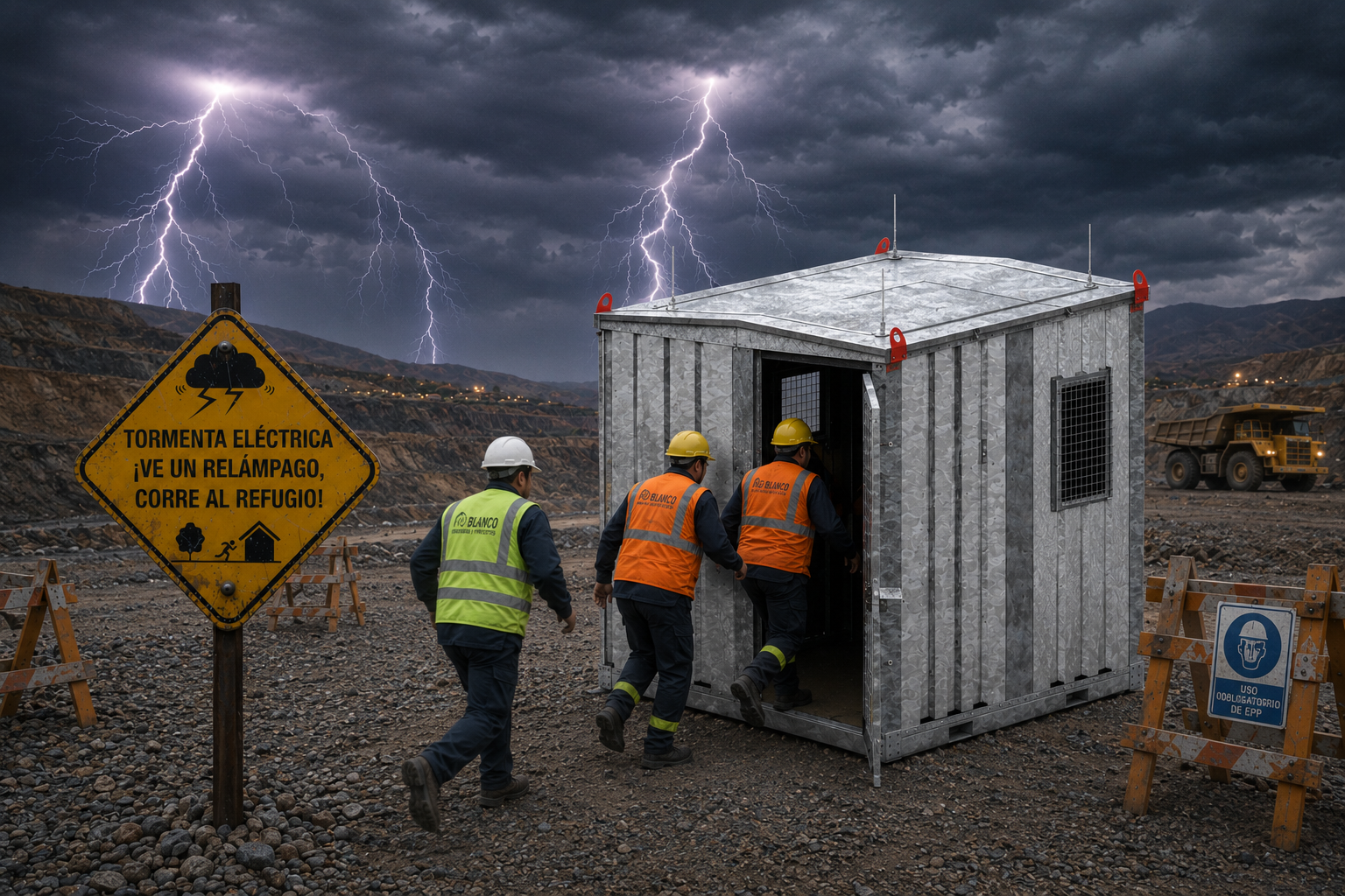 Riesgo de tormentas eléctricas